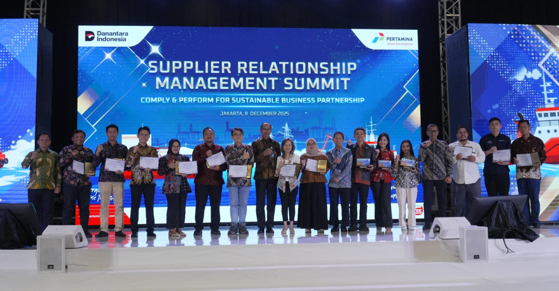 Waruna Group Tampilkan Keunggulan lewat Dua Penghargaan SRM 2025